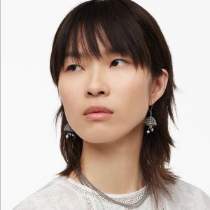 ZARA | NWT FLORAL CHIME EARRINGS LIMITED EDITION